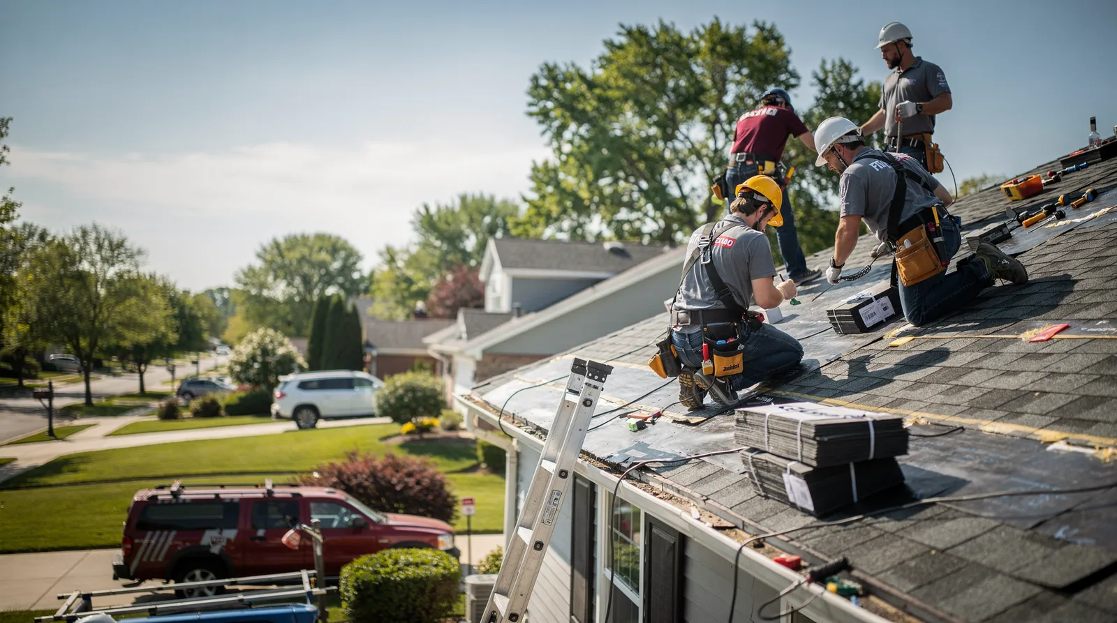 Roof Repair in Riverdale, IL around you